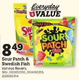 Rural King Sour Patch & Swedish Fish offer