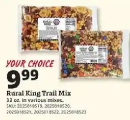 Rural King Rural King Trail Mix offer