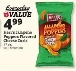 Rural King Herr's Jalapeño Poppers Flavored Cheese Curls offer