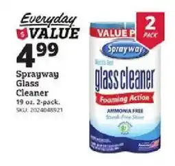 Rural King Sprayway glass cleaner offer