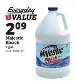 Rural King Majestic bleach offer