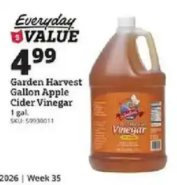 Rural King Garden Harvest Apple Cider Vinegar offer