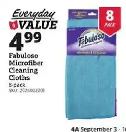 Rural King Fabuloso microfiber cleaning cloths offer