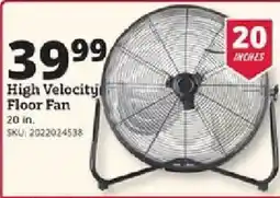 Rural King High Velocity Floor Fan offer
