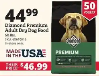 Rural King Diamond Premium Adult Dry Dog Food offer