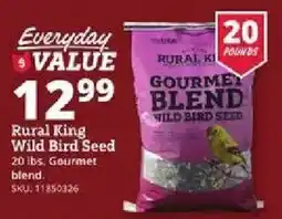 Rural King Rural King Wild Bird Seed offer