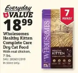 Rural King Wholesomes healthy kitten complete care dry cat food offer