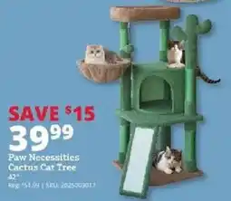 Rural King Paw Necessities Cactus Cat Tree offer