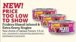 Rural King Friskies Glazed Infused & Extra Gravy Singles offer