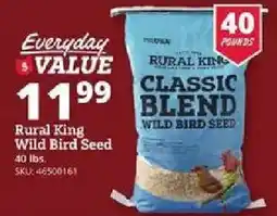 Rural King Rural King Wild Bird Seed offer