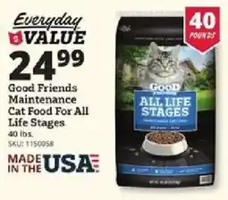 Rural King Good Friends All Life Stages Cat Food offer