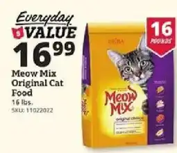 Rural King Meow Mix Original Cat Food offer