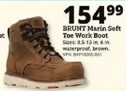 Rural King Brunt Marin Soft Toe Work Boot offer
