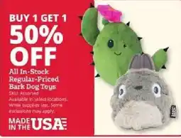Rural King Bark Dog Toys offer