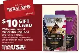 Rural King Rural King Victor Dry Dog Food offer