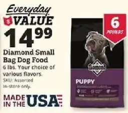 Rural King Diamond Small Bag Dog Food offer