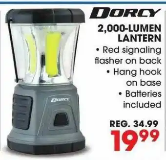 Big 5 Dorcy 2,000-lumen Lantern offer