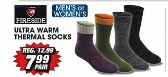 Big 5 Fireside Ultra Warm Thermal Socks offer