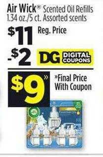 Dollar General Air Wick offer