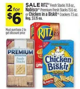 Dollar General Nabisco, Chicken In A Biskit offer