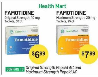 Health Mart Health Mart Famotidine offer