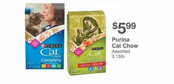 Kinney Drugs Purina Cat Chow offer