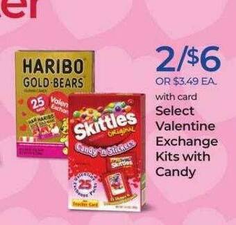 Rite Aid Valentine Exchange Kits With Candy offer