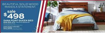 Slumberland Furniture Dana Point Queen Bed, Dana Point King Bed offer