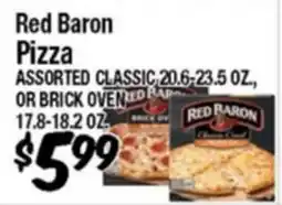 Western Beef Red Baron Pizza offer