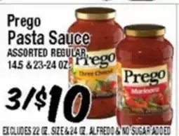 Western Beef Prego Pasta Sauce offer