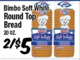 Western Beef Bimbo Soft White Round Top Bread offer