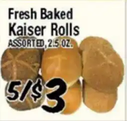 Western Beef Fresh Baked Kaiser Rolls offer