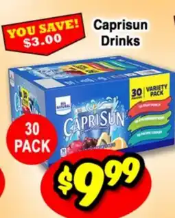 Western Beef Caprisun Drinks offer