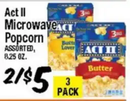 Western Beef Act II Microwave Popcorn offer
