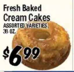 Western Beef Fresh Baked Cream Cakes offer