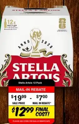 Western Beef Stella Artois offer