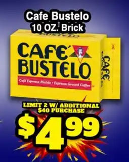 Western Beef Cafe Bustelo offer