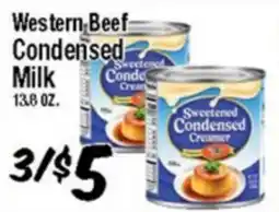 Western Beef Western Beef Condensed Milk offer