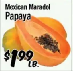 Western Beef Mexican Maradol Papaya offer