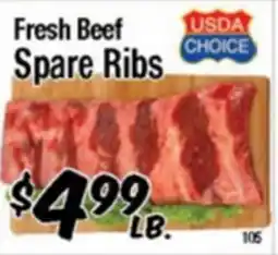 Western Beef Fresh Beef Spare Ribs offer