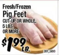 Western Beef Fresh/Frozen Pig Feet offer