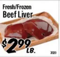 Western Beef Fresh/Frozen Beef Liver offer