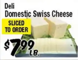 Western Beef Deli Domestic Swiss Cheese offer