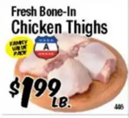 Western Beef Fresh Bone-In Chicken Thighs offer