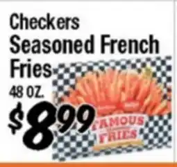 Western Beef Checkers Seasoned French Fries offer