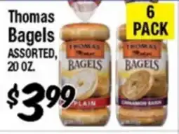 Western Beef Thomas Bagels offer