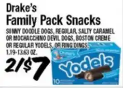 Western Beef Drake's Family Pack Snacks offer