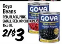 Western Beef Goya Beans offer