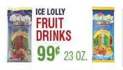 Circus Fruits ICE LOLLY FRUIT DRINKS offer