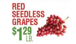Circus Fruits RED SEEDLESS GRAPES offer